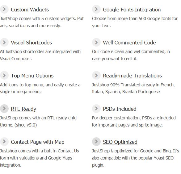 shop wp theme